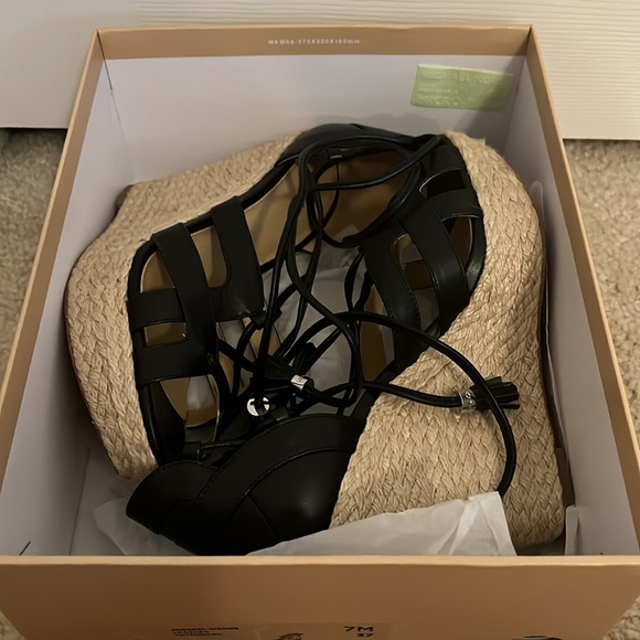 Michael Kors Mirabel Wedge (black) - Picture 8 of 8